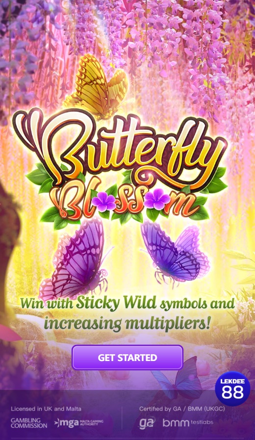 รีวิวเกมสล็อต Butterfly Blossom ค่ายสล็อตพีจี